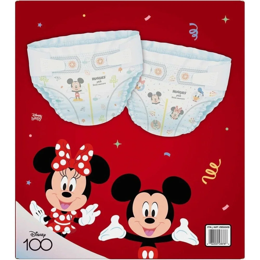 Huggies Little Movers Plus Diapers, Size 4 (174-Count)